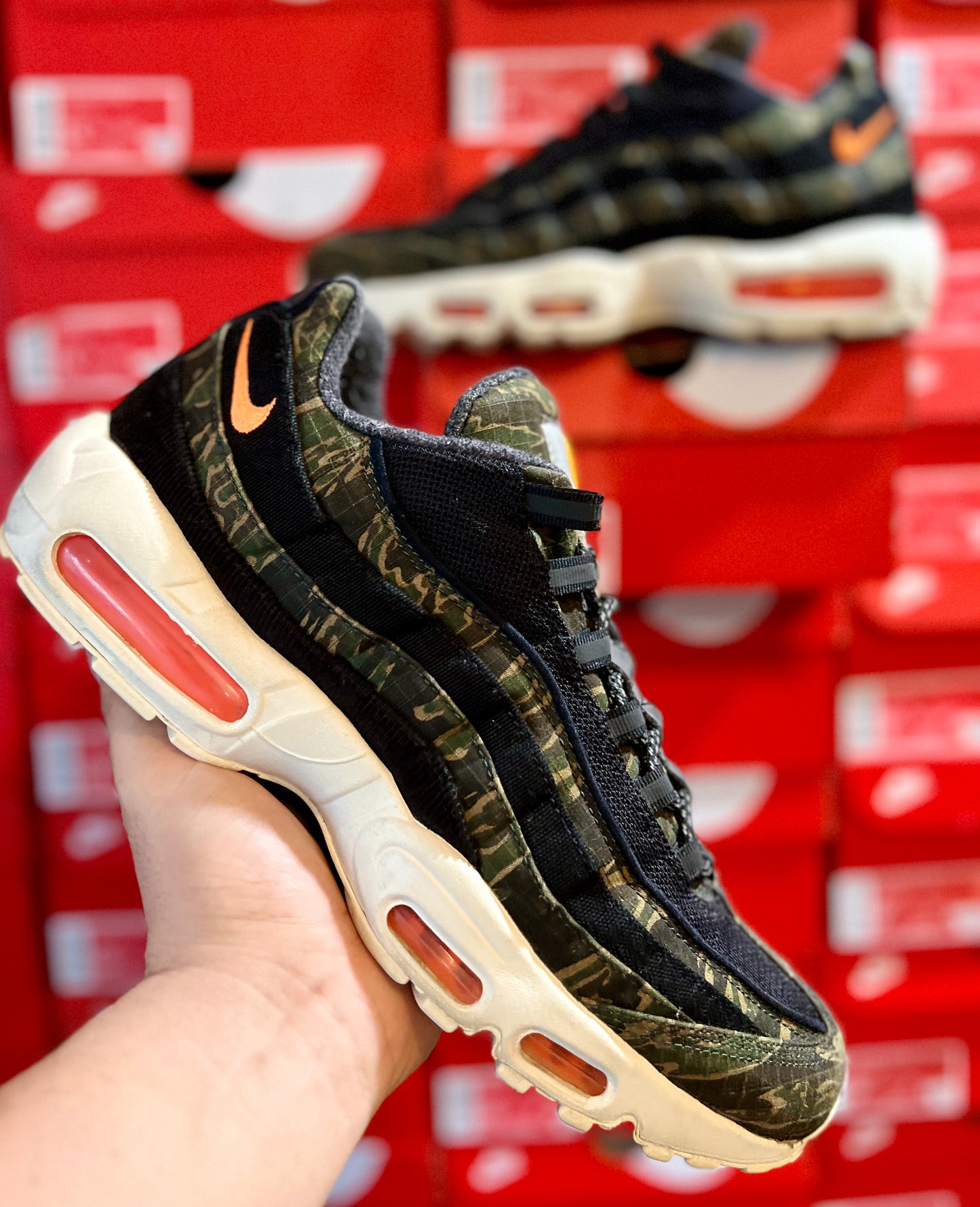 NIKE AIR MAX 95 x CARHARRT WIP “CAMO” (PRELOVED)