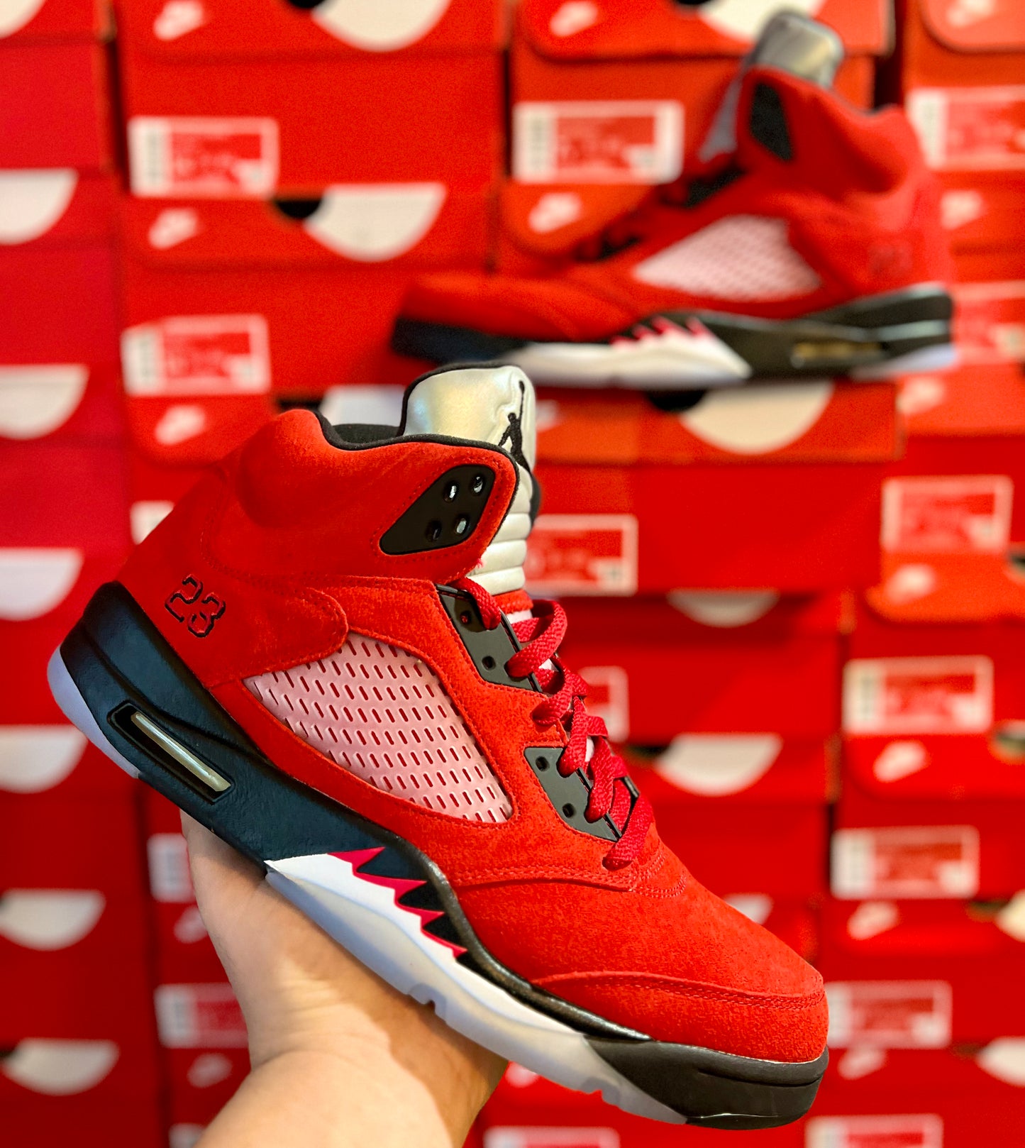 JORDAN 5 MID "RAGING BULL" 2021 (PRELOVED)